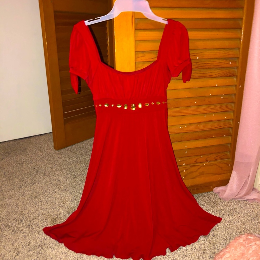 Beautiful red dress